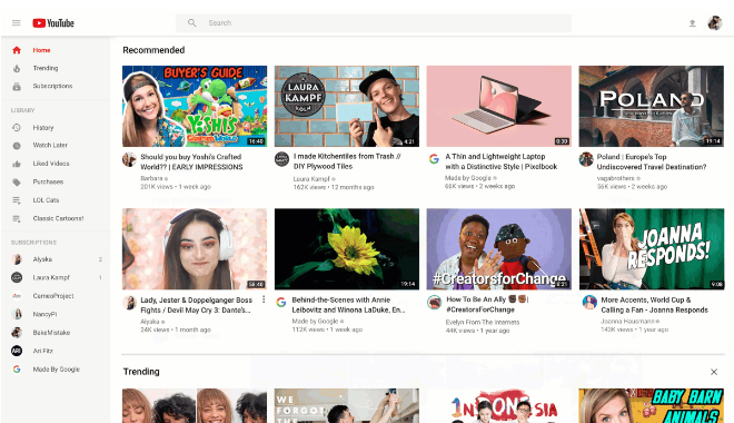 Youtube führt Smart Reply ein