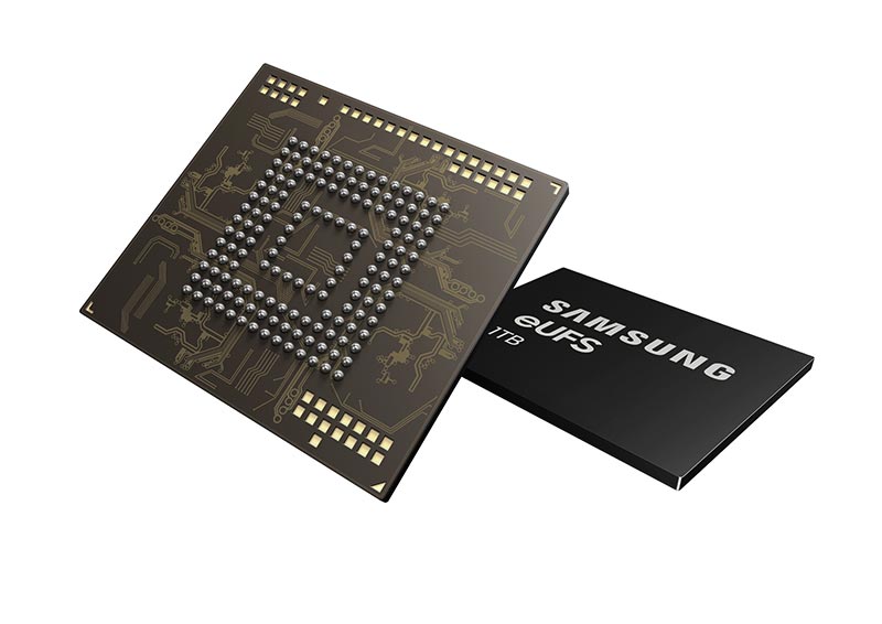 Samsung bringt Flash-Chip mit 1 Terabyte