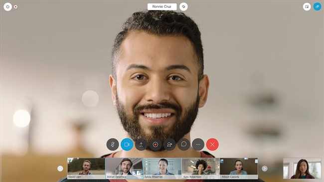 Cisco Webex: Videokonferenzen mit Superskalierung und Hintergrundunschärfe
