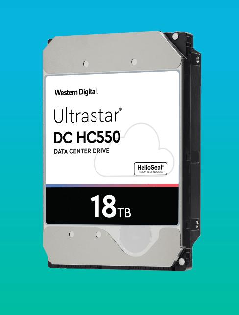 Western Digital bringt 16- und 18-TB-Harddisks