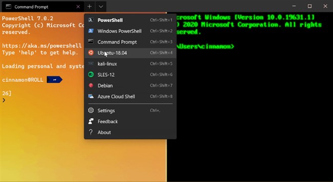 Windows Terminal mit verbesserter Usability