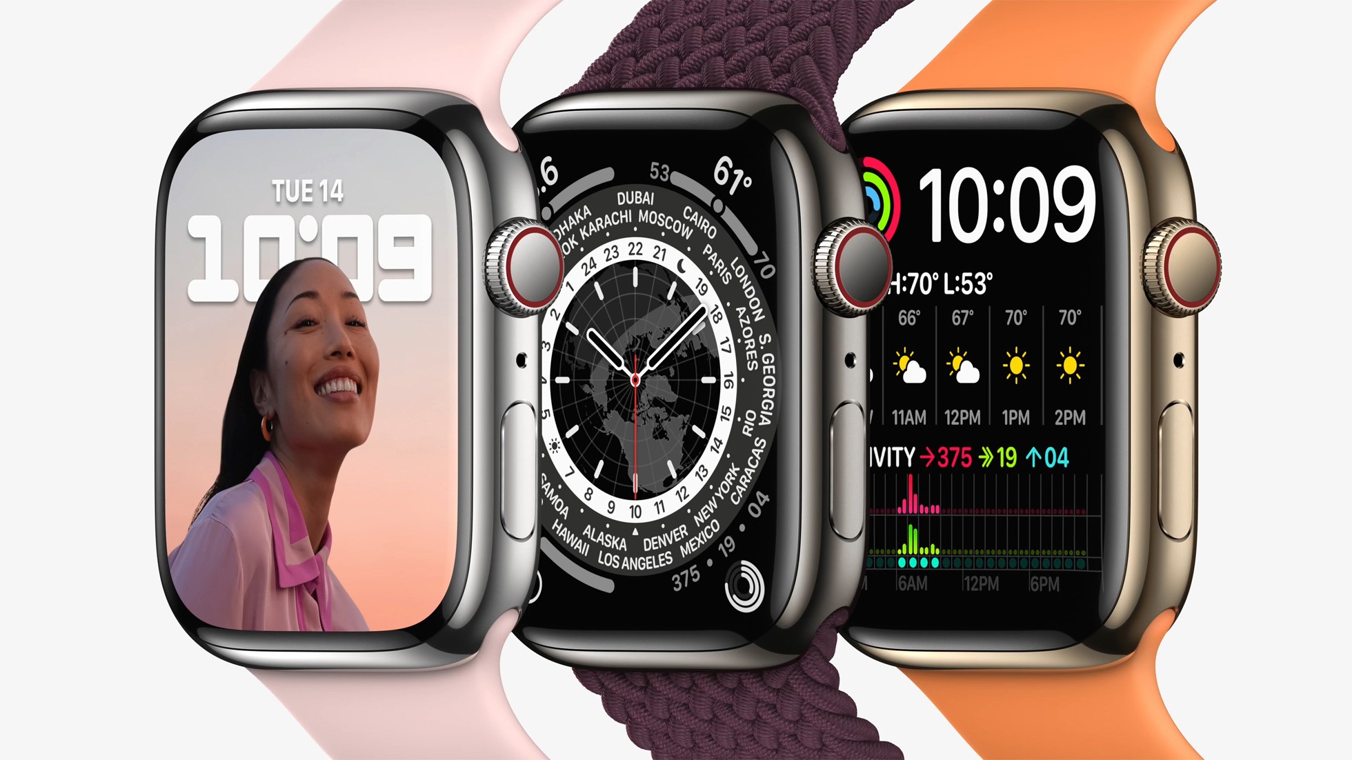 Apple Watch bleibt rund, kriegt grösseres Display
