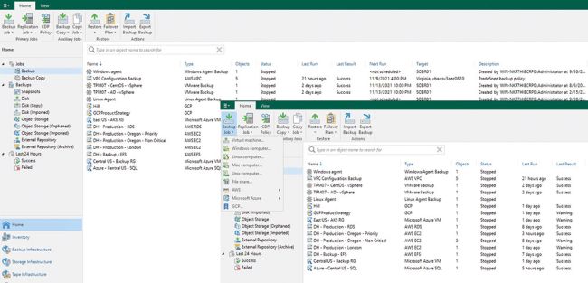 Veeam Backup & Replication v11a: Mehr Schutz für Amazon und Microsoft