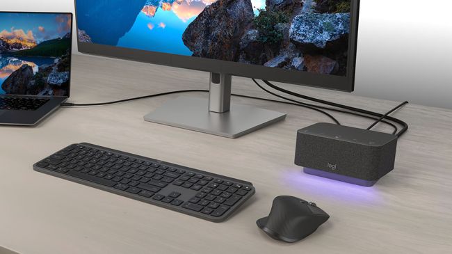 Logitech präsentiert Logi Dock