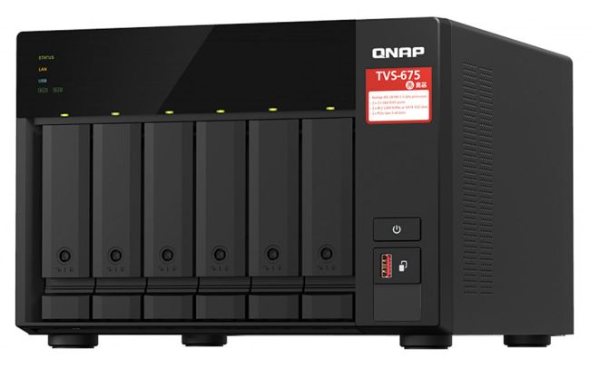 Qnap TVS-675: NAS mit Rechenpower