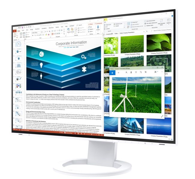 Modernste Anschlussvielfalt - Office-Monitor EV2485 von EIZO