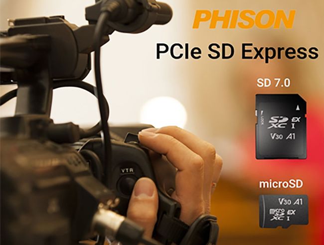 Phison bringt erste SD-Karten mit PCI Express auf den Markt
