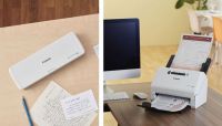 Canon Imageformula R10, R40: Scanner fürs Home Office und unterwegs