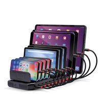 Lindy 10 Port USB-Ladestation: USB-Tankstelle