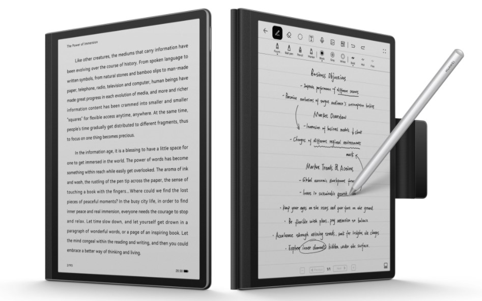 Huawei präsentiert Matepad Paper mit E-Ink Display