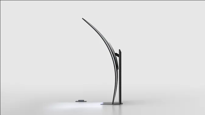 CES: Samsung präsentiert 55-Zoll-Curved-Display mit Pivot-Funktion