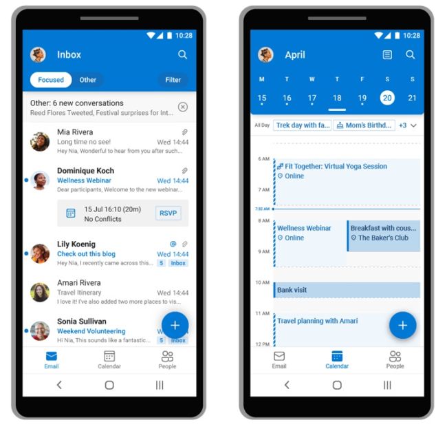 Microsoft lanciert Outlook Lite für Android-Geräte