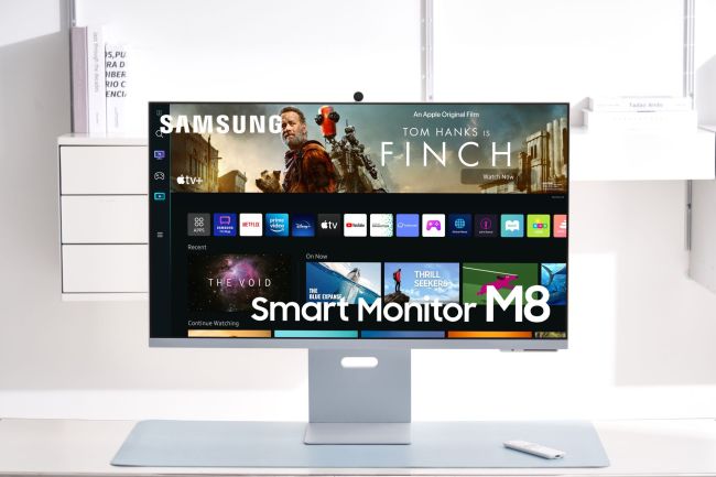 Samsung M8: Ein Monitor, der ohne Rechner auskommt