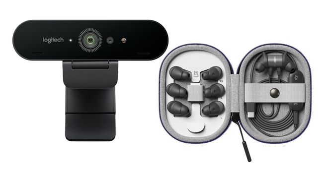 Getestet: Logitech Brio 4K Pro Webcam und Zone Wired Earbuds