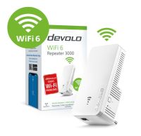 Devolo WiFi 6 Repeater 3000 / 5400: Mesh-WLAN-Repeater