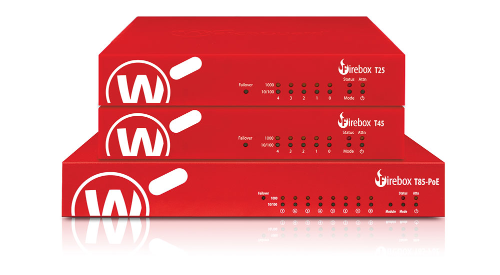 Watchguard Firebox T-Serie: Tabletop-Firewalls mit Cloud-Anbindung