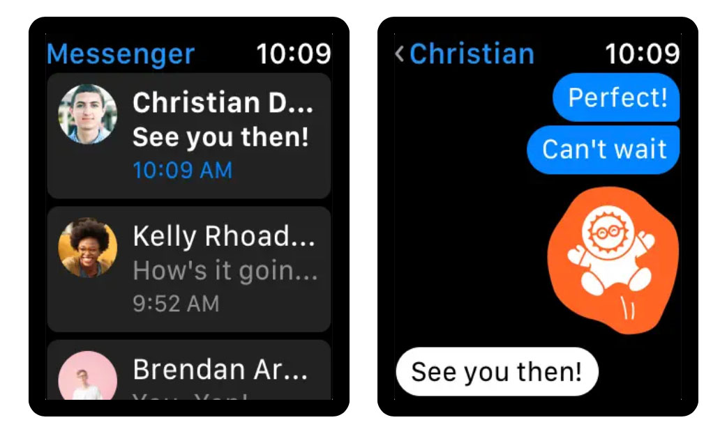 Meta begräbt Messenger-App für Apple Watch