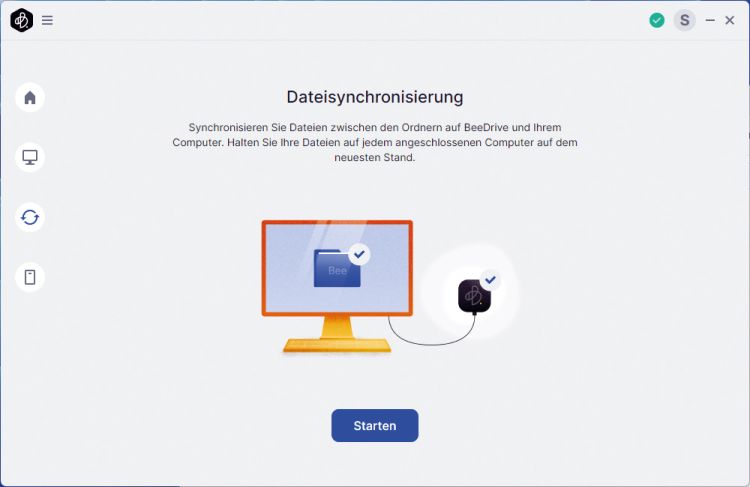 Einsteigerfreundliche Backup-Zentrale