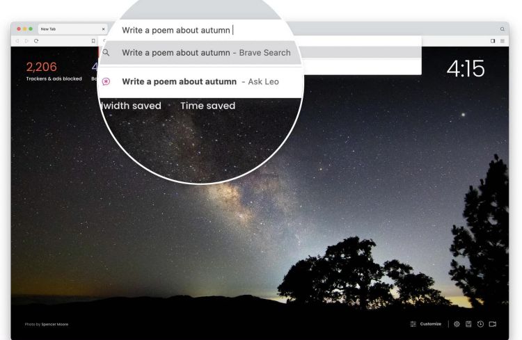 Brave-Browser mit KI-Assistant Leo lanciert