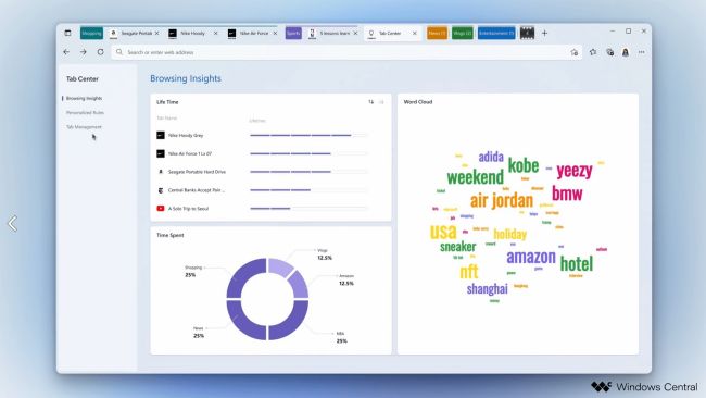 Edge wird optisch und funktional überarbeitet