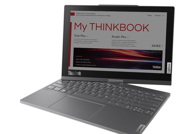 CES: Beim Thinkbook Plus Twist rotiert der Bildschirm