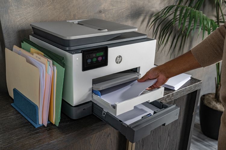 HP Officejet 9100b: Tintenstrahler für KMU