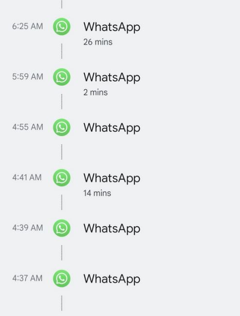 Whatsapp greift permanent auf Mikrophon zu 