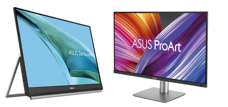 Asus Proart PA2xxCRV, Zenscreen MB249C: Drei Profi-Monitore und ein tragbarer 24-Zöller