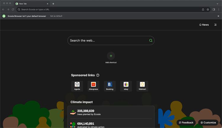 Ecosia kommt mit eigenem Browser