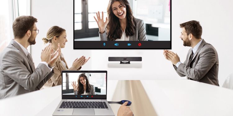 AV Access eShare W80, USB-C-Dongle eShare D20: Kabelloses Plug-and-Play-Konferenzsystem