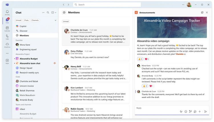 Microsoft krempelt Chat und Channels in Teams um