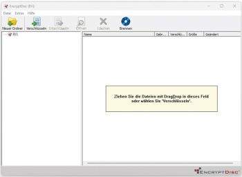 Datalocker Encryptdisc Creator: Optische Disks als Datentresore