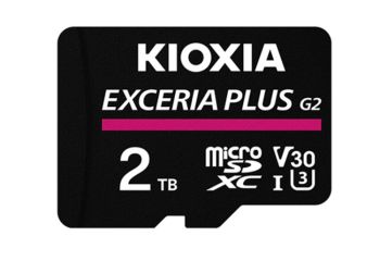 Kioxia Exceria Plus G2 MicroSDXC: Erste 2-TB-MicroSD-Karte erhältlich