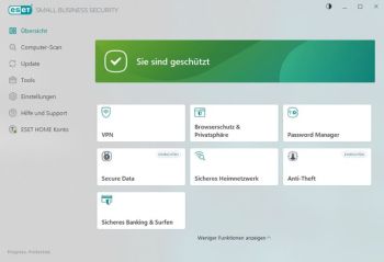 Eset Small Business Security: Sicherheit für Kleinunternehmen