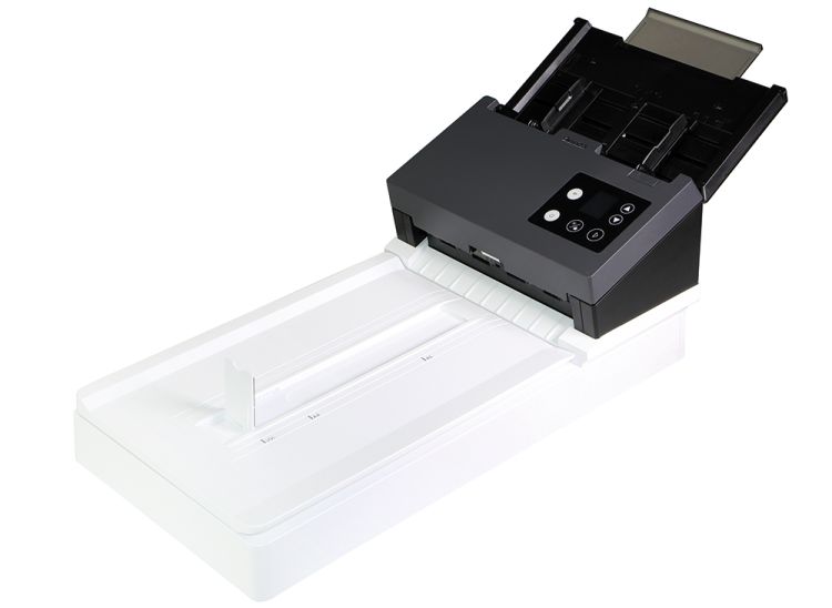 Avision AD3100F/ AD3100FN: Dokumentenscanner mit Flachbetteinheit