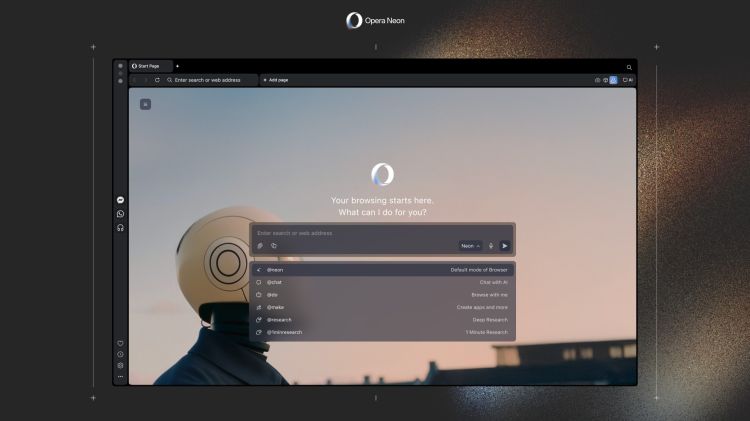 Opera öffnet KI-Browser Neon für die Allgemeinheit