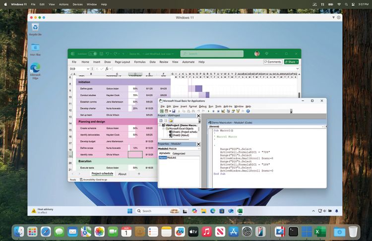 Windows auf dem Mac mit MacOS Tahoe