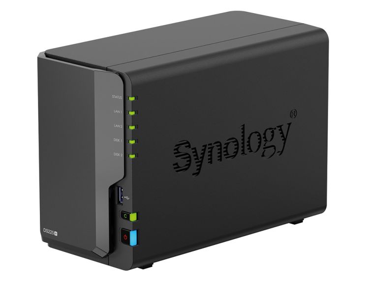 Kompaktes 2-Bay-NAS mit bis zu 40 TB Speicher
