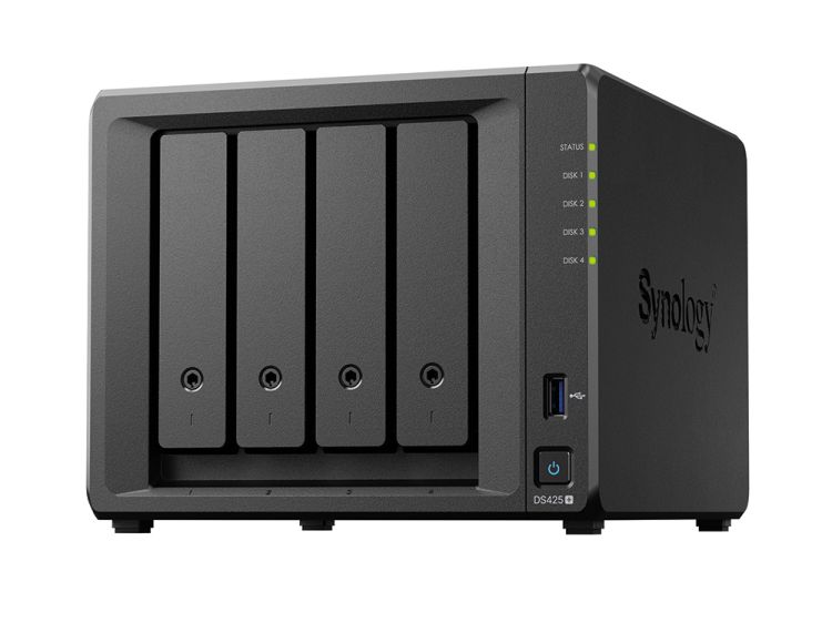 Synology Diskstation DS425+: 4-Bay-NAS mit 2.5GbE-Port