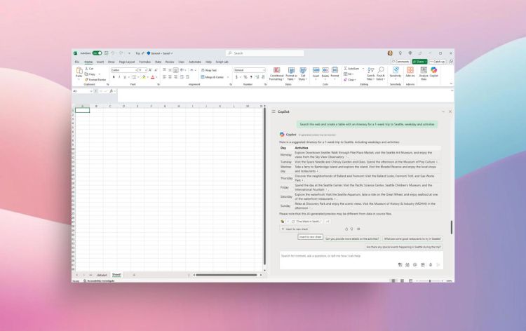 Excel bekommt KI-gestützte Import-Funktionen