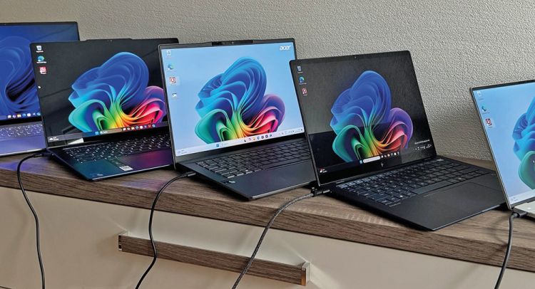 Fünf KI-Notebooks im Vergleichstest