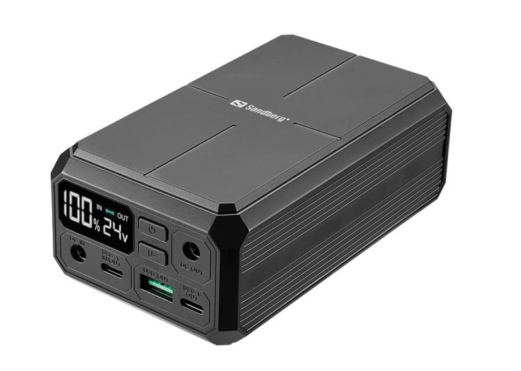Sandberg Powerbank 27000 PD100W: Flug­taugliche Power­bank