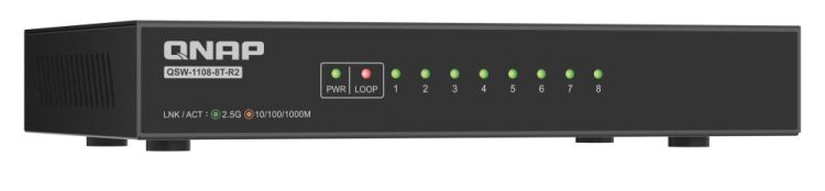 Kompakter Switch für Desktop-Netzwerke