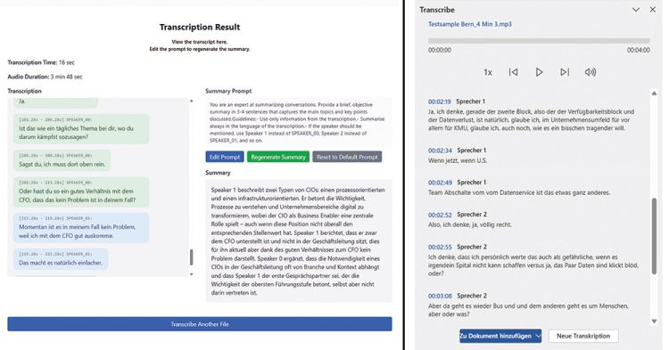 Schweizerdeutsch transkribieren