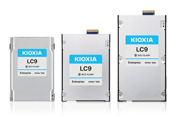 Kioxia bringt Enterprise-SSDs mit bis zu 250 Terabyte