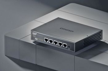 Qnap QSW-3205-5T, QNA-UC10G1x: Netzwerkprodukte vom NAS-Spezialisten