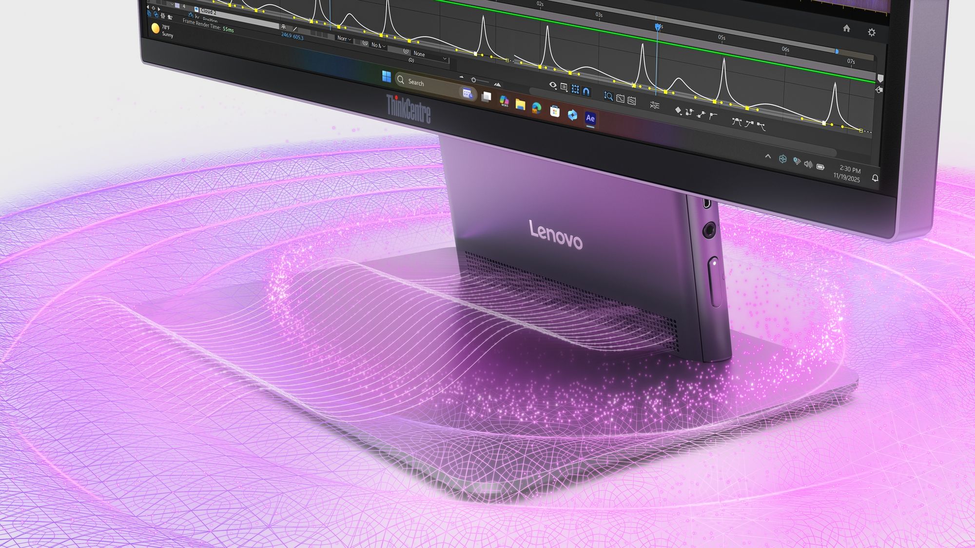 CES: Lenovo zeigt einen PC mit fast quadratischem Bildschirm