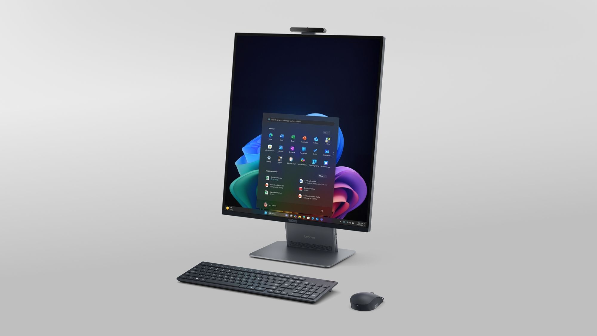CES: Lenovo zeigt einen PC mit fast quadratischem Bildschirm