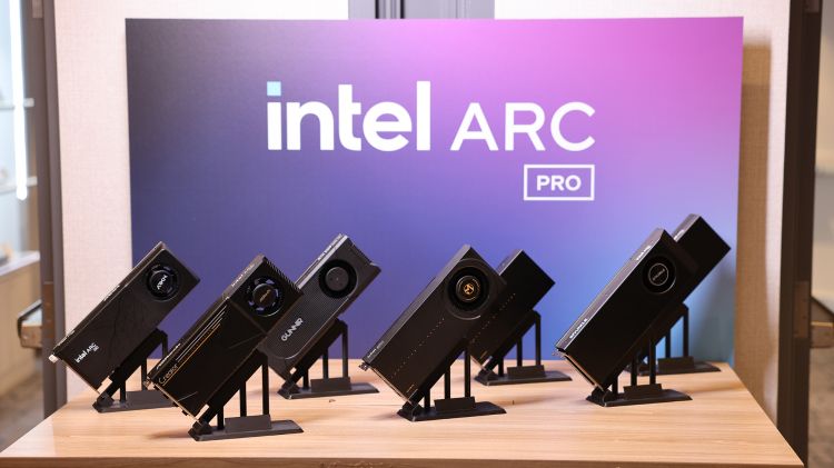 Intel stellt Workstation-Grafikkarten Arc Pro mit 32 GB RAM vor
