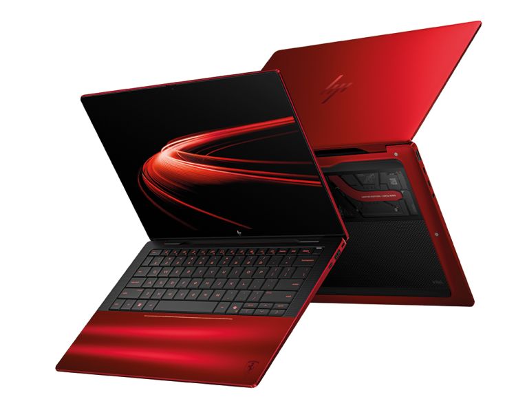 High-end-Notebook im ­Ferrari-Outfit